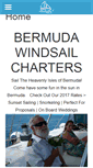 Mobile Screenshot of bermudawindsailcharters.com